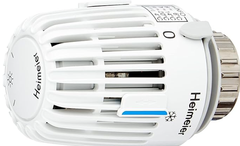 HEIMEIER HSK2N Thermostat-Kopf K weiß, mit Nullstellung, Single
