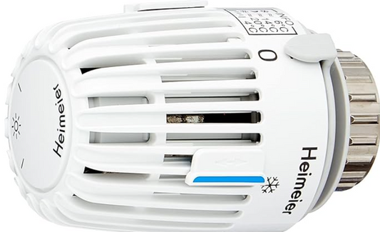 HEIMEIER HSK2N Thermostat-Kopf K weiß, mit Nullstellung, Single